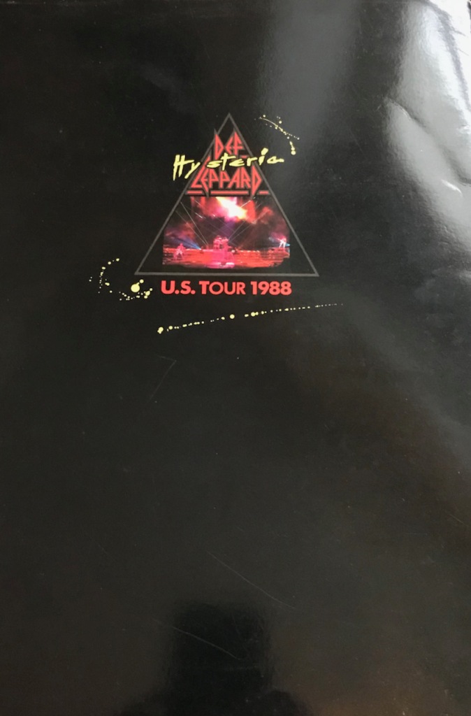 when was the def leppard hysteria tour