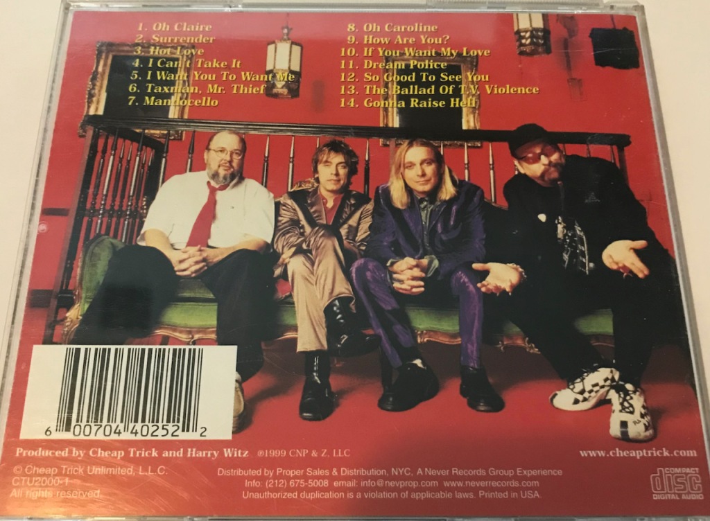 Cheap Trick – 'Music for Hangovers' (1999) – Album Review (The